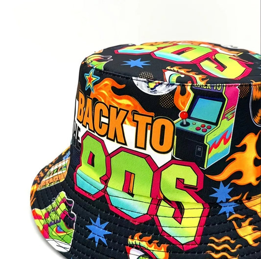 BACK TO THE 80S BUCKET HAT B+F 8