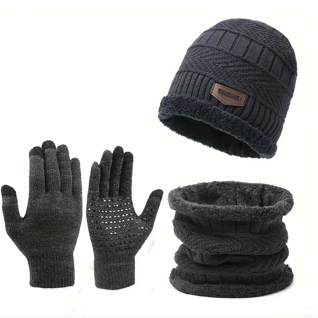 GREY 3 PIECE SET BLING8UK