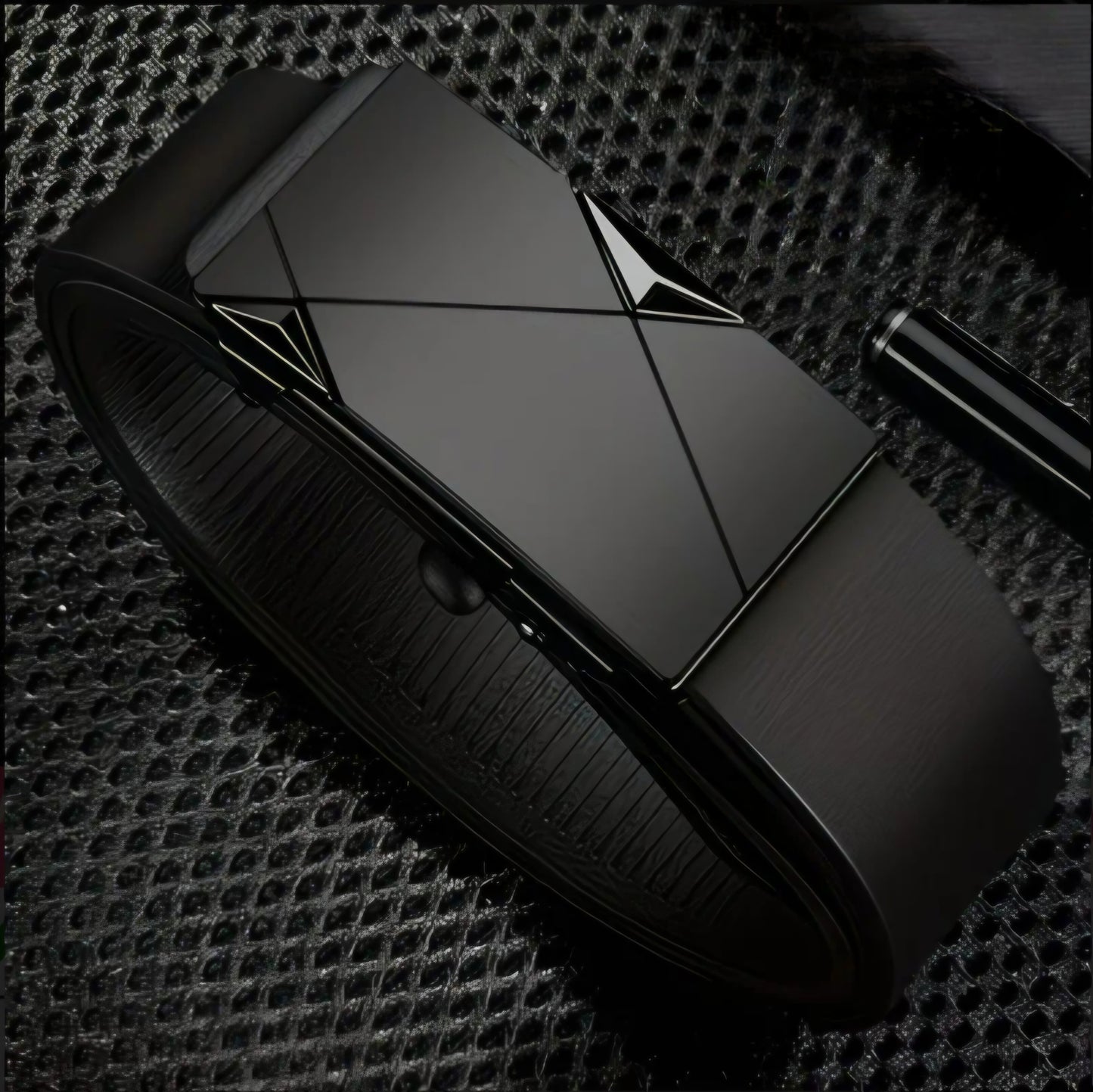 BLACK BUISSNESS BELT B+F 8
