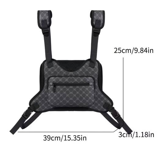 LUXURY CHEST VEST BACKPACK B+F 8