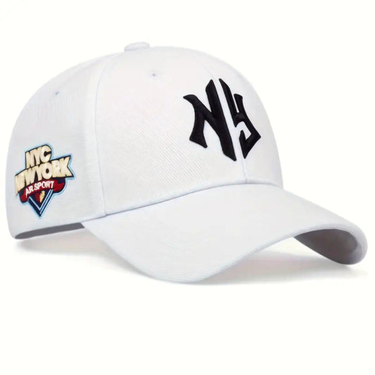 WHITE NYC AR SPORT CAP BLING8UK