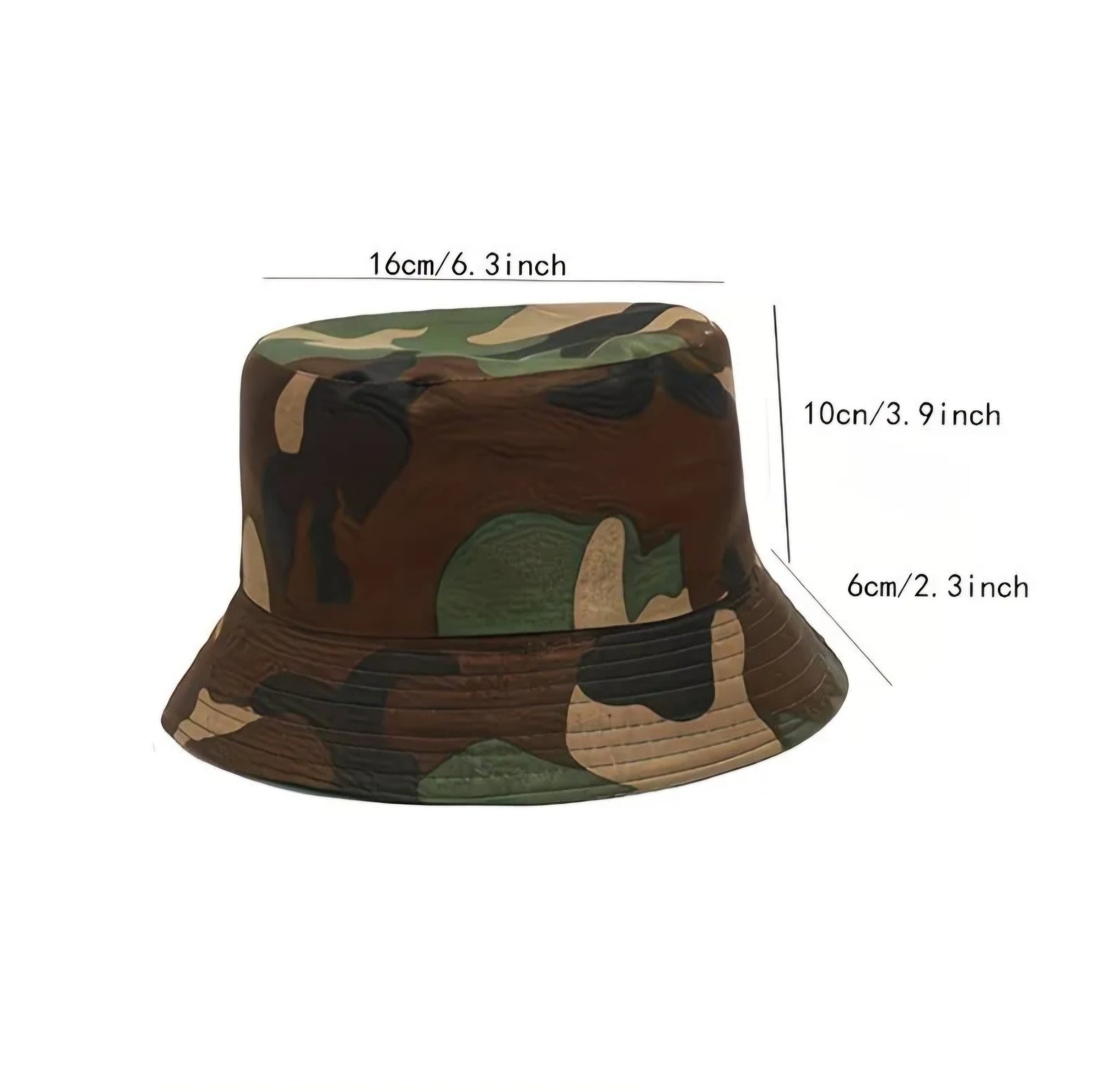 CAMO BUCKET HAT B+F 8