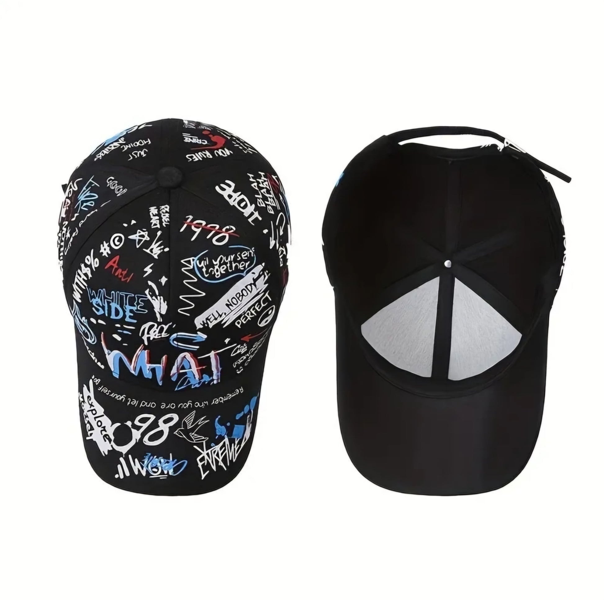 GRAFFITI HIP-HOP CAP B+F 8