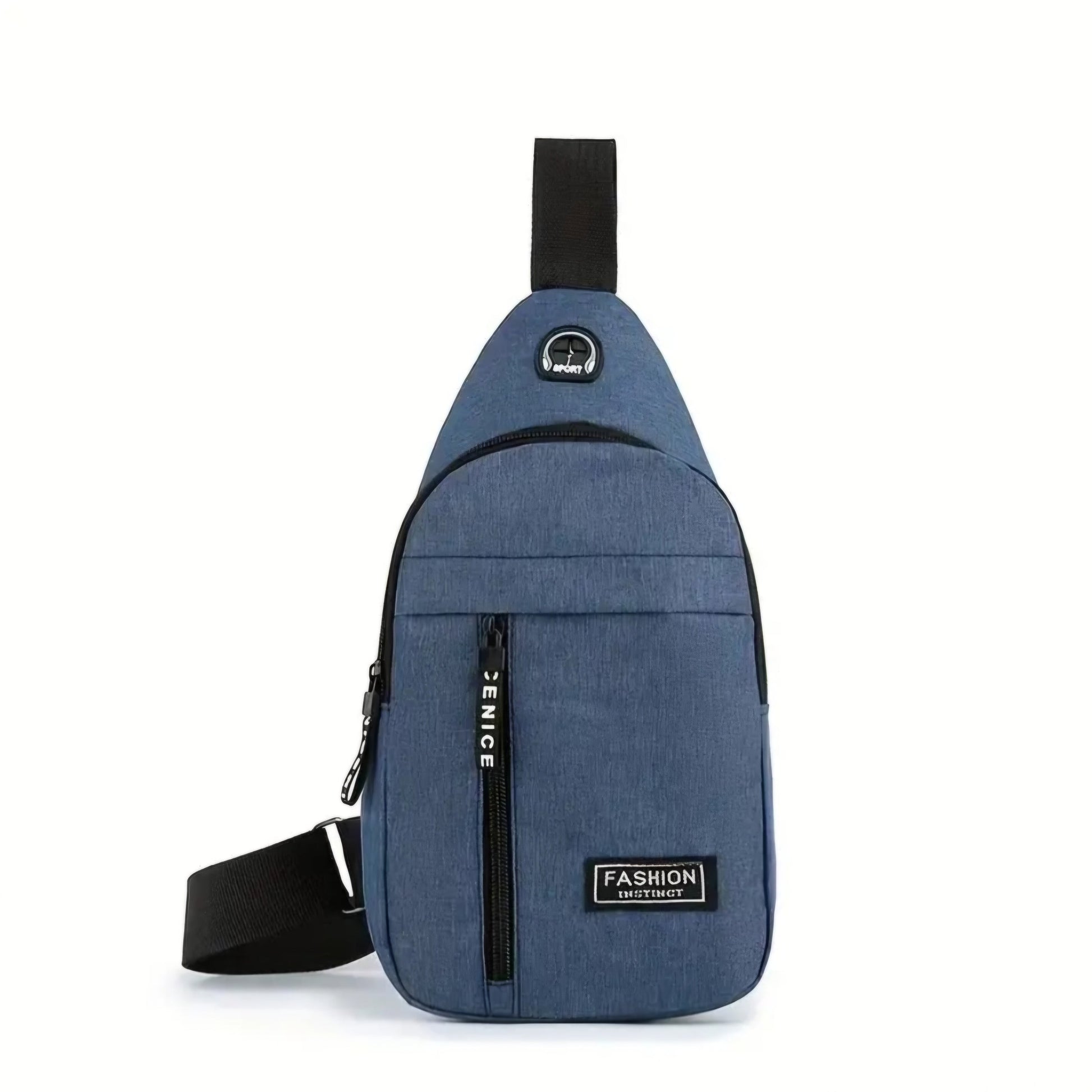 BLUE FASHION SPORTS BAG BLING8UK