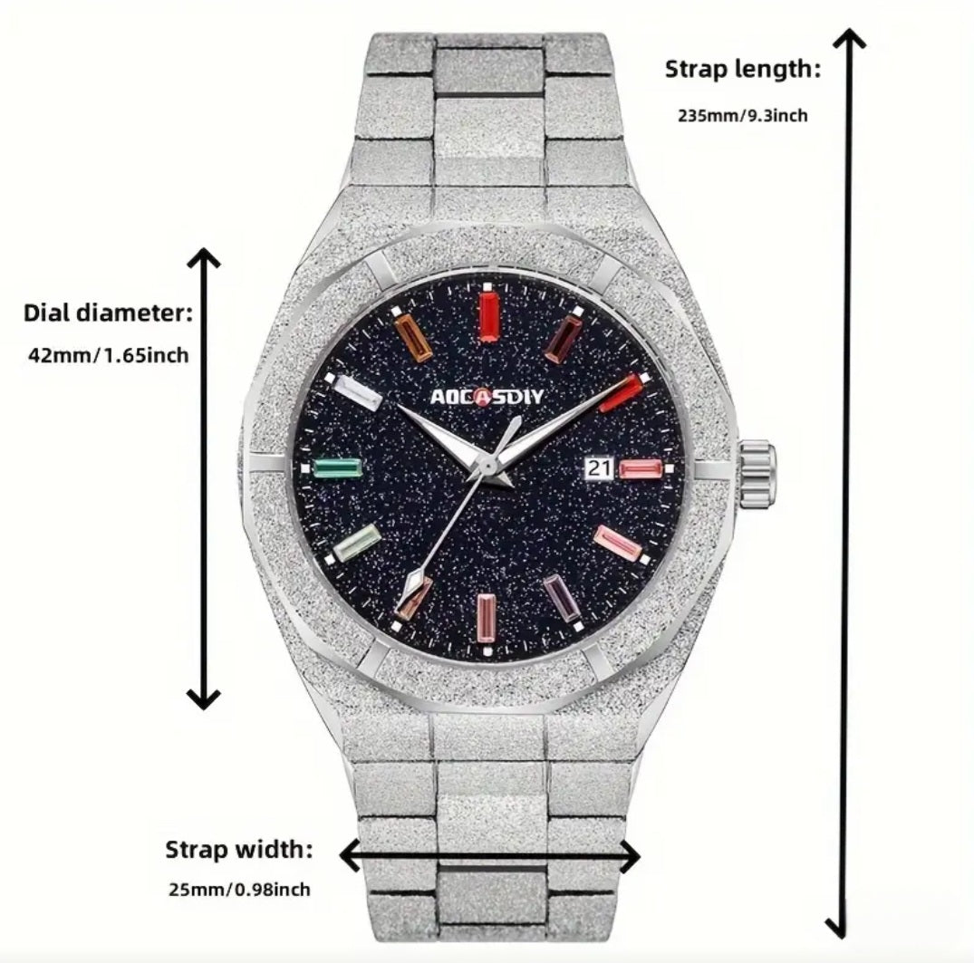 LUXURIOUS SPARKLE WATCH BLING8UK