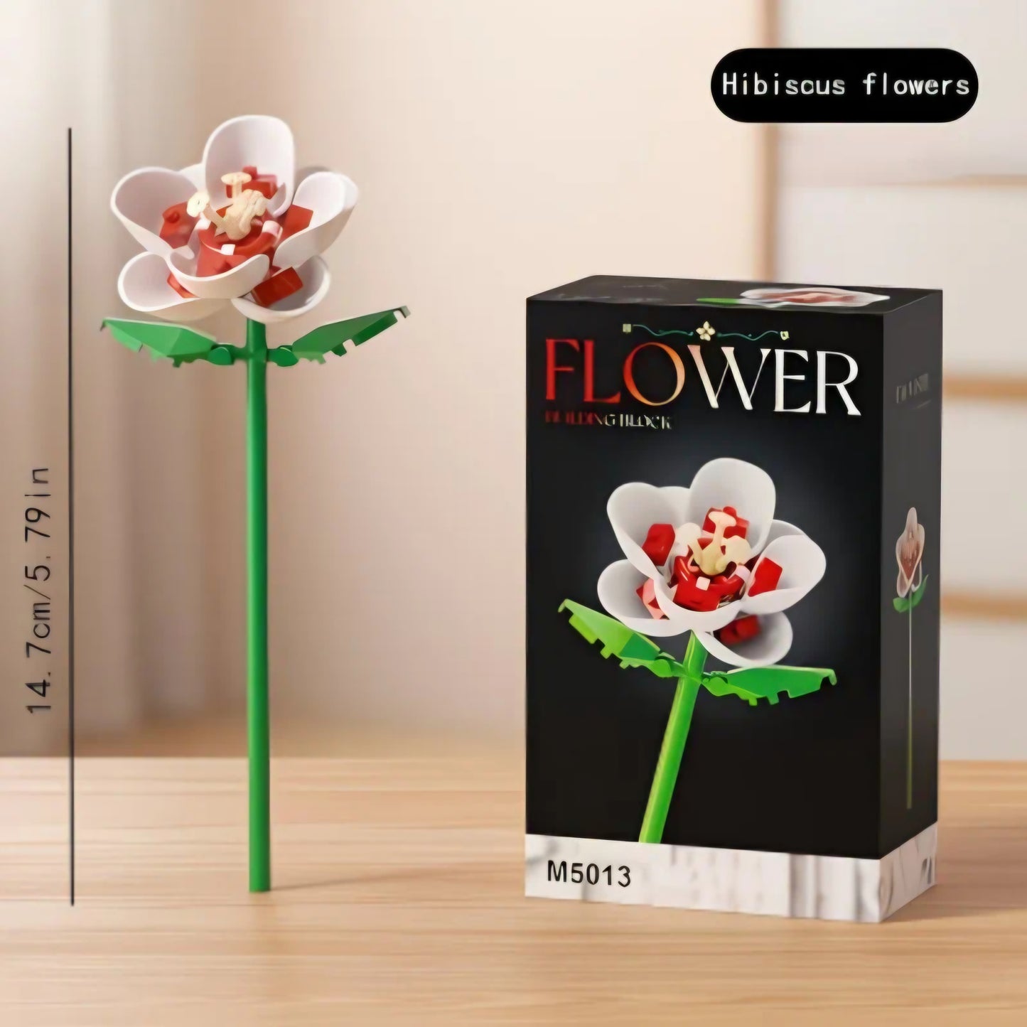 HIBISCUS FLOWER B+F 8