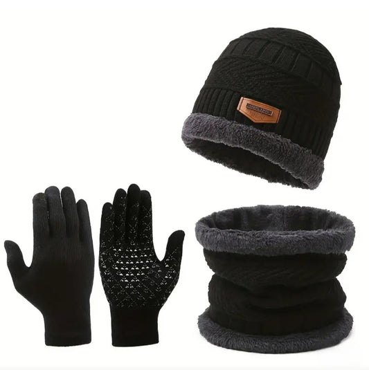 ADULTS 3 PIECE SET BLACK BLING8UK