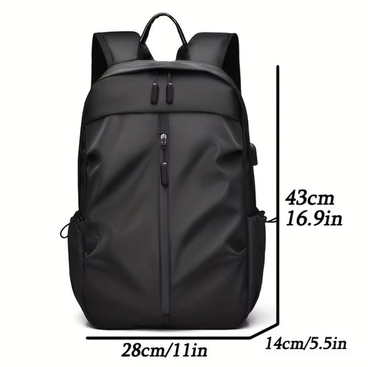BLACK STYLISH BACKPACK B+F 8