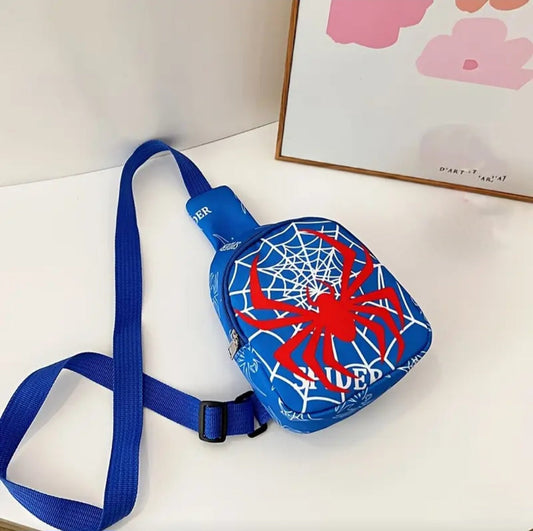 BLUE SPIDER BAG BLING8UK