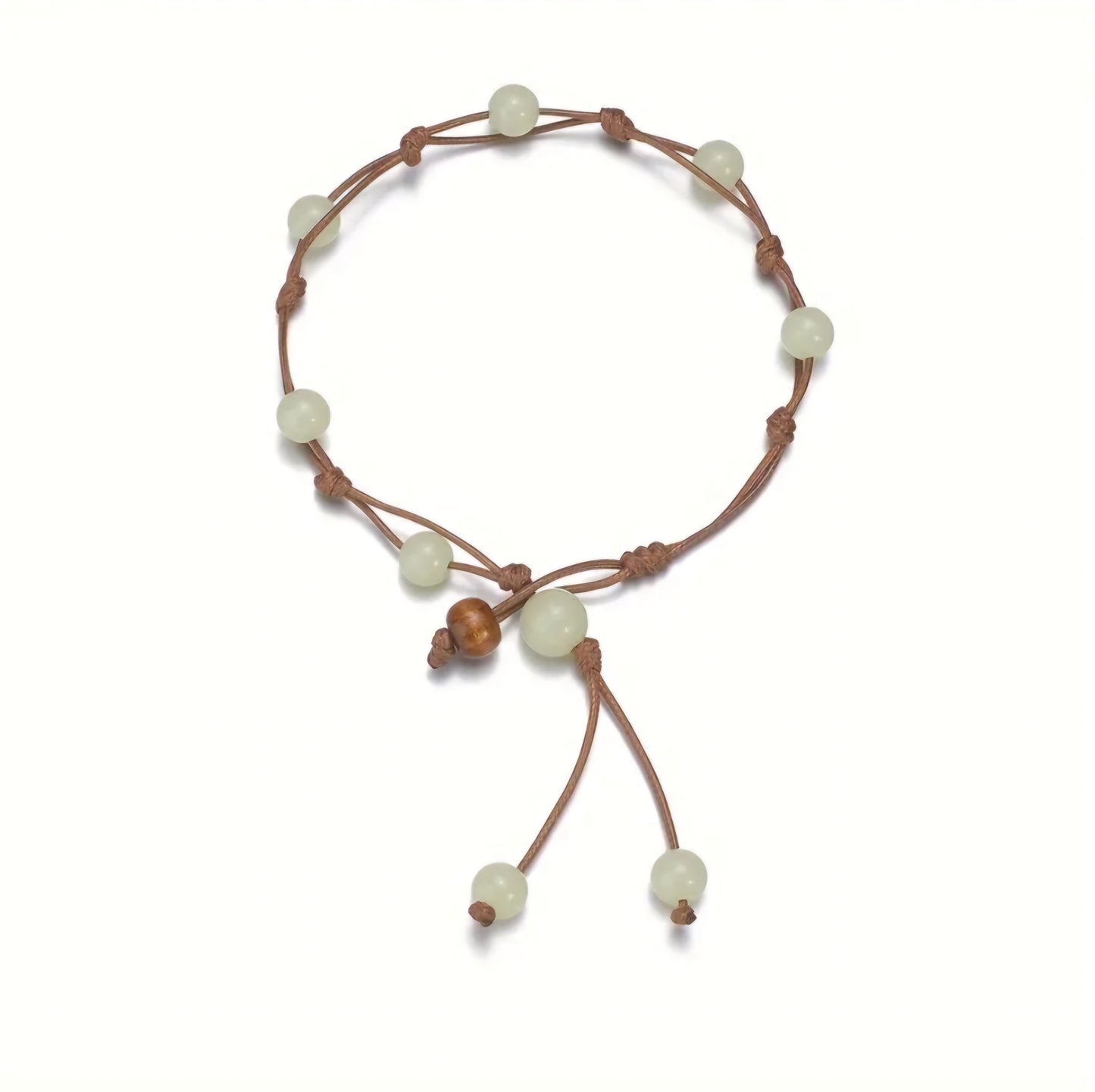 WOVEN GLOW IN THE DARK ANKLET B+F 8
