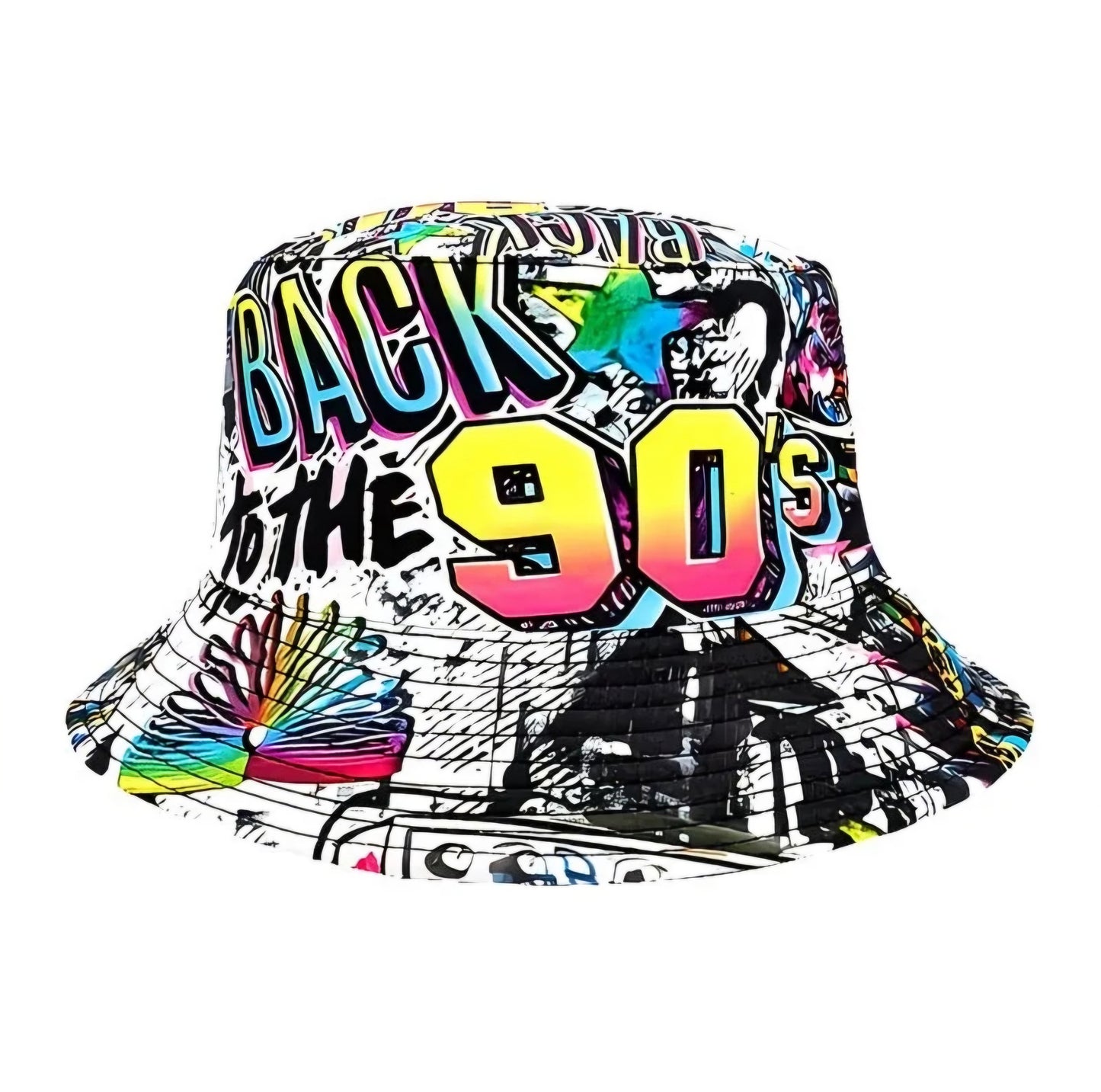 BACK TO THE 90S BUCKET HAT B+F 8