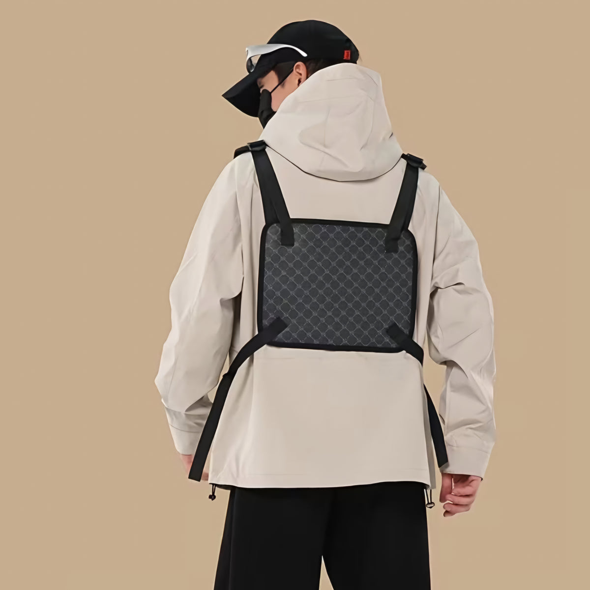 LUXURY CHEST VEST BACKPACK B+F 8