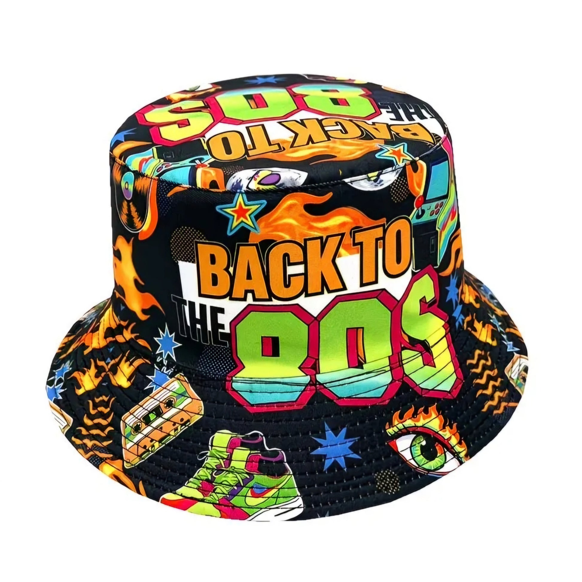 BACK TO THE 80S BUCKET HAT B+F 8
