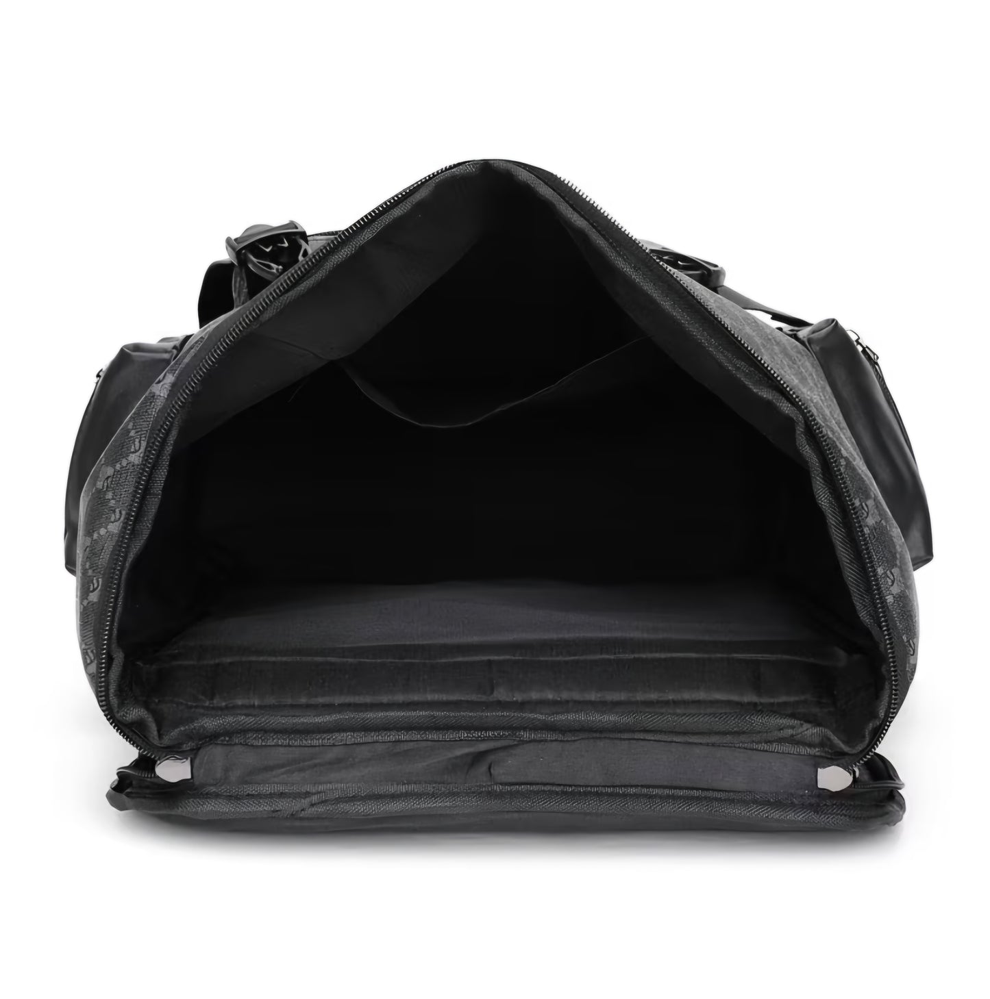 BLACK LUXURY BACKPACK B+F 8