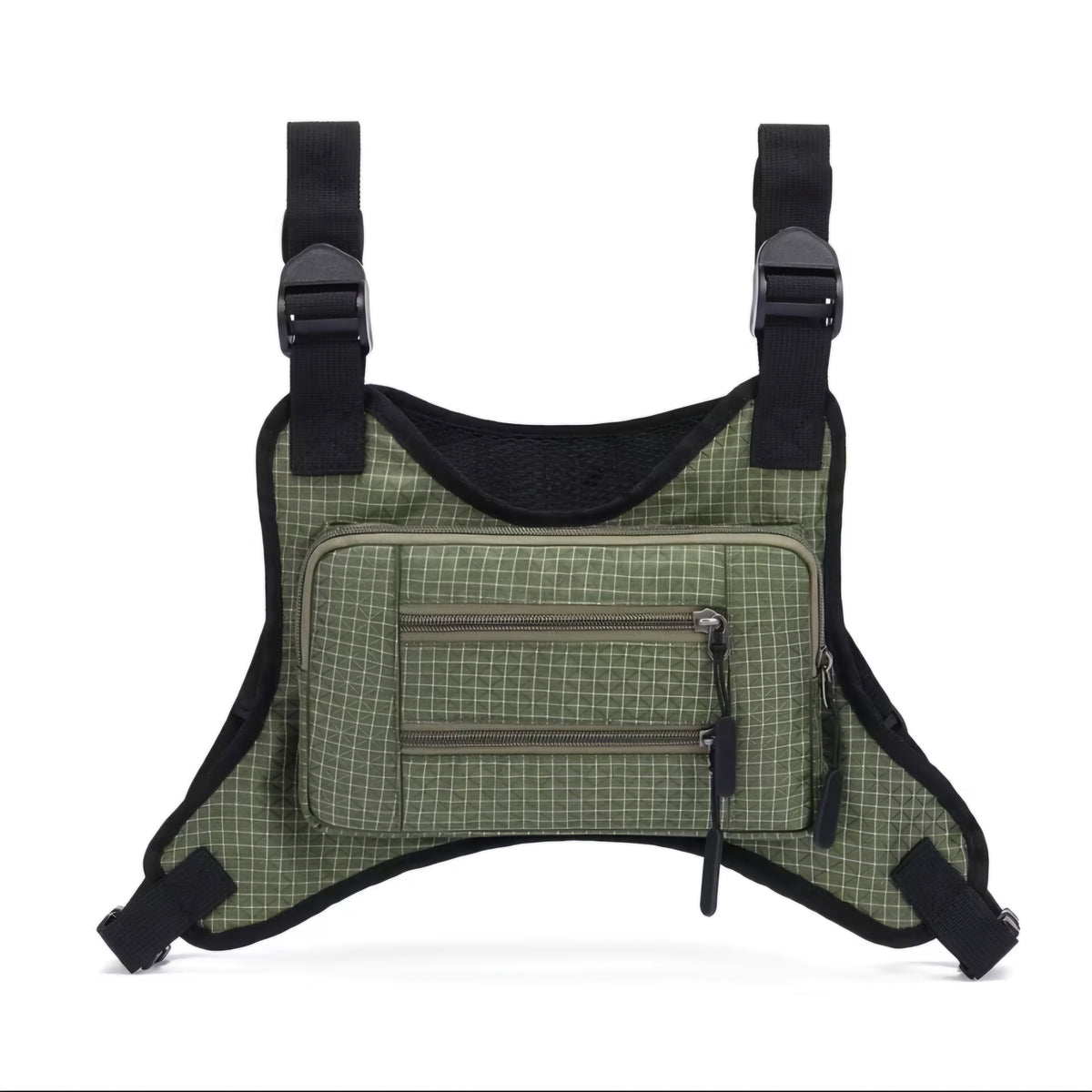 GREEN CHEST VEST BACKPACK B+F 8
