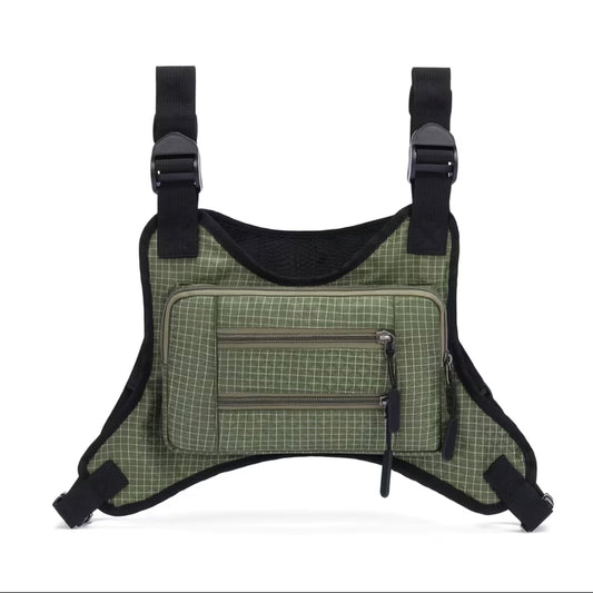 GREEN CHEST VEST BACKPACK B+F 8