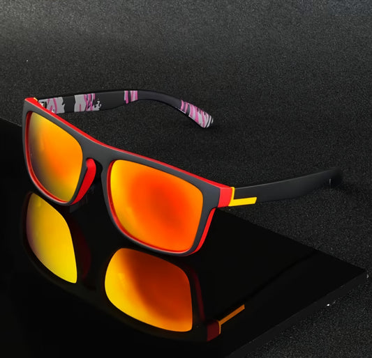 RED GLOW FLOW SUNGLASSES B+F 8