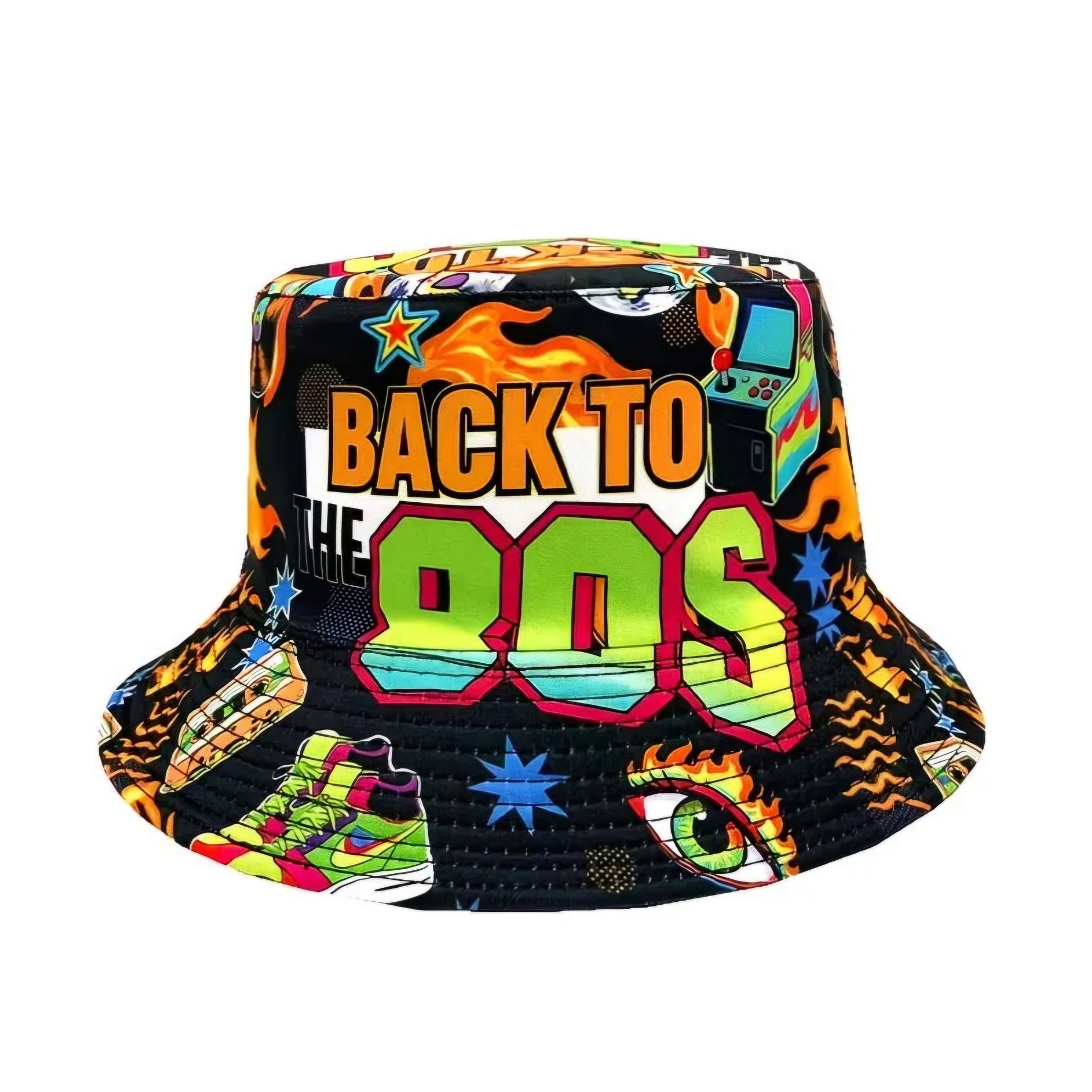BACK TO THE 80S BUCKET HAT B+F 8