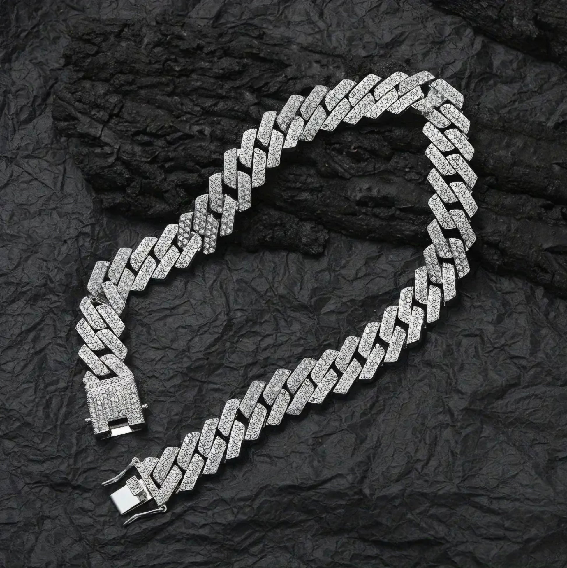 BLING BLOCK NECKLACE BLING8UK