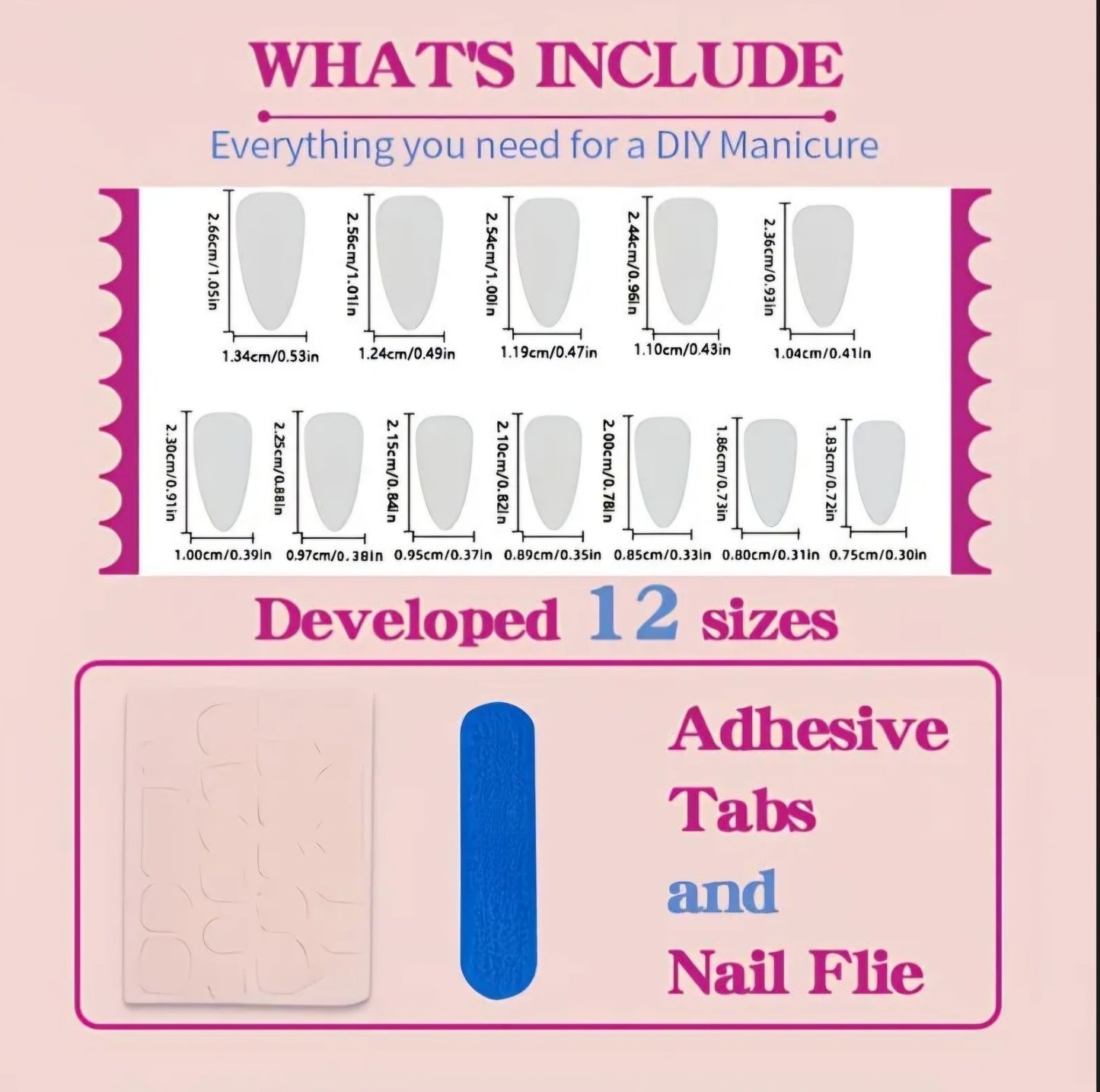 3D RED BOWKNOT NAILS B+F 8